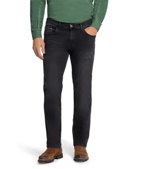 Pioneer Jeans Eric Megaflex Straight Fit in black extra lang | JeansWelt