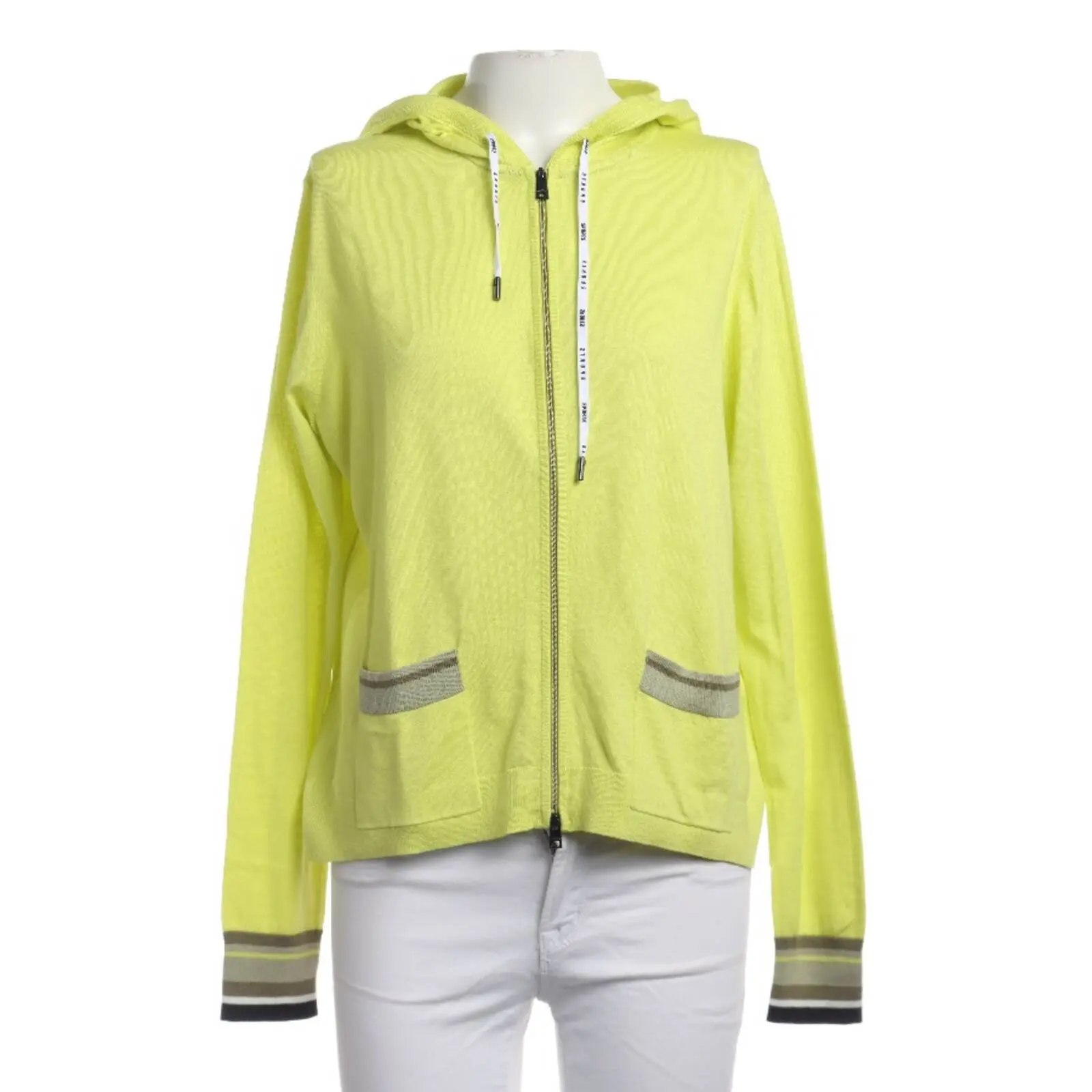 Strickjacke 40 Neon Grün